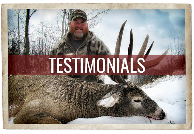 Timber King Outfitting Testimonials